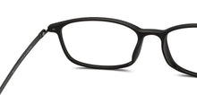 Load image into Gallery viewer, Black Rectangle Full Rim Unisex Eyeglasses by Lenskart Air Online-212326
