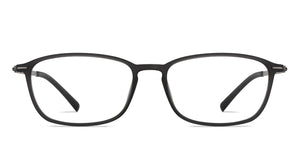 Black Rectangle Full Rim Unisex Eyeglasses by Lenskart Air Online-212331