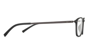 Black Rectangle Full Rim Unisex Eyeglasses by Lenskart Air Online-212331
