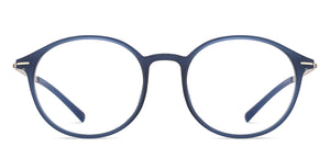 Blue Round Full Rim Unisex Eyeglasses by Lenskart Air-212335