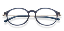 Load image into Gallery viewer, Blue Round Full Rim Unisex Eyeglasses by Lenskart Air-212335