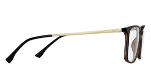 Tortoise Square Full Rim Unisex Eyeglasses by Lenskart Air-215401