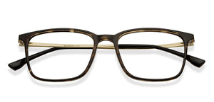 Tortoise Square Full Rim Unisex Eyeglasses by Lenskart Air-215401