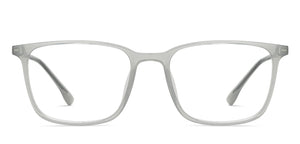 Grey Square Full Rim Unisex Eyeglasses by Lenskart Air-215402