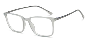 Grey Square Full Rim Unisex Eyeglasses by Lenskart Air-215402