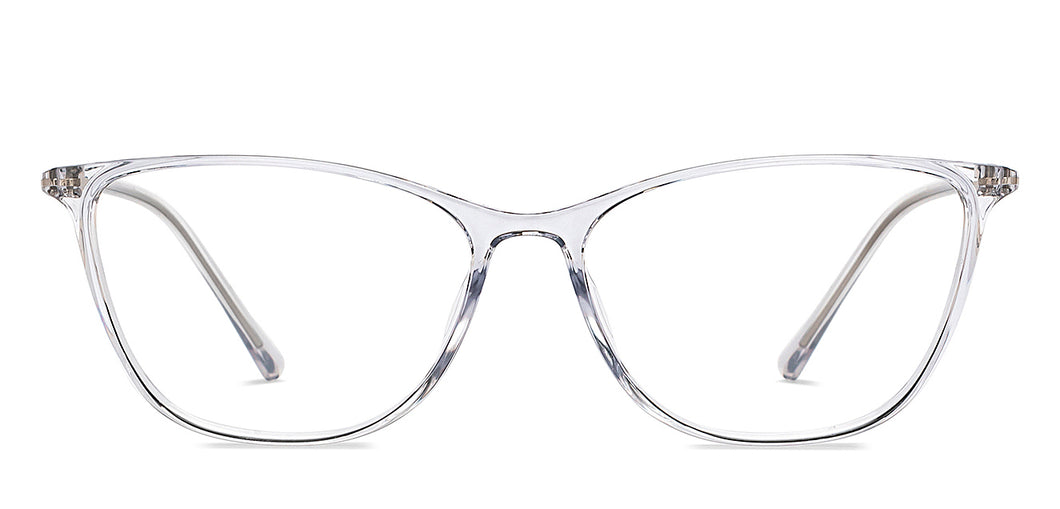 Transparent Cat Eye Full Rim Unisex Eyeglasses by Lenskart Air-215404