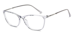 Transparent Cat Eye Full Rim Unisex Eyeglasses by Lenskart Air-215404