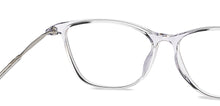 Load image into Gallery viewer, Transparent Cat Eye Full Rim Unisex Eyeglasses by Lenskart Air-215404