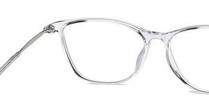 Transparent Cat Eye Full Rim Unisex Eyeglasses by Lenskart Air-215404