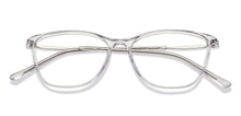 Load image into Gallery viewer, Transparent Cat Eye Full Rim Unisex Eyeglasses by Lenskart Air-215404