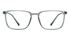 Grey Rectangle Full Rim Unisex Eyeglasses by Lenskart Air-215406