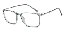 Load image into Gallery viewer, Grey Rectangle Full Rim Unisex Eyeglasses by Lenskart Air-215406