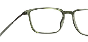 Transparent Rectangle Full Rim Unisex Eyeglasses by Lenskart Air-215422