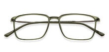 Load image into Gallery viewer, Transparent Rectangle Full Rim Unisex Eyeglasses by Lenskart Air-215422