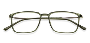 Transparent Rectangle Full Rim Unisex Eyeglasses by Lenskart Air-215422