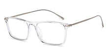 Load image into Gallery viewer, Transparent Rectangle Full Rim Unisex Eyeglasses by Lenskart Air-215408