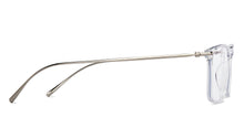 Load image into Gallery viewer, Transparent Rectangle Full Rim Unisex Eyeglasses by Lenskart Air-215408