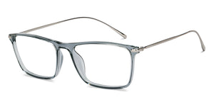 Transparent Rectangle Full Rim Unisex Eyeglasses by Lenskart Air-215409