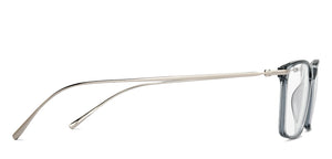 Transparent Rectangle Full Rim Unisex Eyeglasses by Lenskart Air-215409
