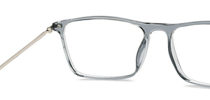 Transparent Rectangle Full Rim Unisex Eyeglasses by Lenskart Air-215409