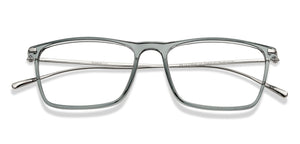 Transparent Rectangle Full Rim Unisex Eyeglasses by Lenskart Air-215409