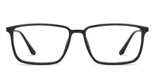 Load image into Gallery viewer, Black Rectangle Full Rim Unisex Eyeglasses by Lenskart Air-215410