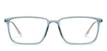 Load image into Gallery viewer, Blue Rectangle Full Rim Unisex Eyeglasses by Lenskart Air-215411