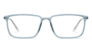 Blue Rectangle Full Rim Unisex Eyeglasses by Lenskart Air-215411