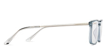 Load image into Gallery viewer, Blue Rectangle Full Rim Unisex Eyeglasses by Lenskart Air-215411