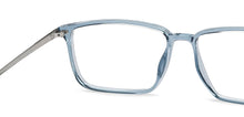 Load image into Gallery viewer, Blue Rectangle Full Rim Unisex Eyeglasses by Lenskart Air-215411