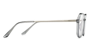 Transparent Round Full Rim Unisex Eyeglasses by Lenskart Air-215423