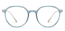 Load image into Gallery viewer, Blue Round Full Rim Unisex Eyeglasses by Lenskart Air-215415