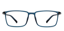 Load image into Gallery viewer, Blue Rectangle Full Rim Unisex Eyeglasses by Lenskart Air-215416