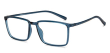 Load image into Gallery viewer, Blue Rectangle Full Rim Unisex Eyeglasses by Lenskart Air-215416