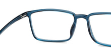 Load image into Gallery viewer, Blue Rectangle Full Rim Unisex Eyeglasses by Lenskart Air-215416