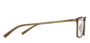 Brown Rectangle Full Rim Unisex Eyeglasses by Lenskart Air-215417