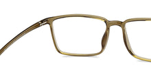 Load image into Gallery viewer, Brown Rectangle Full Rim Unisex Eyeglasses by Lenskart Air-215417