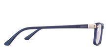 Load image into Gallery viewer, Blue Rectangle Full Rim Unisex Clip-on Eyeglasses by Lenskart Air-221161