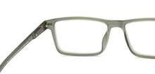 Load image into Gallery viewer, Grey Rectangle Full Rim Unisex Clip-on Eyeglasses by Lenskart Air-221162