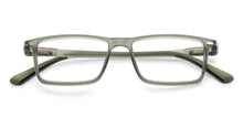 Load image into Gallery viewer, Grey Rectangle Full Rim Unisex Clip-on Eyeglasses by Lenskart Air-221162