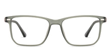 Load image into Gallery viewer, Grey Rectangle Full Rim Unisex Eyeglasses by Lenskart Air-221164