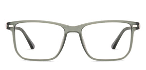 Grey Rectangle Full Rim Unisex Eyeglasses by Lenskart Air-221164
