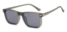 Load image into Gallery viewer, Grey Rectangle Full Rim Unisex Eyeglasses by Lenskart Air-221164