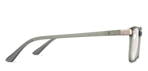 Grey Rectangle Full Rim Unisex Eyeglasses by Lenskart Air-221164
