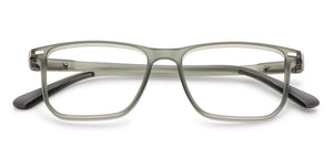 Grey Rectangle Full Rim Unisex Eyeglasses by Lenskart Air-221164