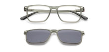 Load image into Gallery viewer, Grey Rectangle Full Rim Unisex Eyeglasses by Lenskart Air-221164