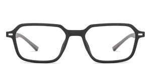 Black Rectangle Full Rim Unisex Clip-on Eyeglasses by Lenskart Air-221172