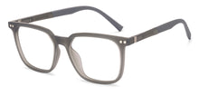 Load image into Gallery viewer, Grey Square Full Rim Unisex Clip-on Eyeglasses by Lenskart Air-221173