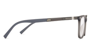 Grey Square Full Rim Unisex Clip-on Eyeglasses by Lenskart Air-221173