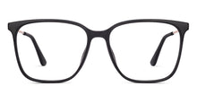 Load image into Gallery viewer, Black Square Full Rim Unisex Eyeglasses by Lenskart Air-220236